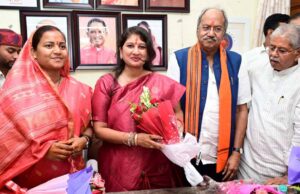 रायपुर : डॉ. वर्णिका शर्मा ने छत्तीसगढ़ बाल अधिकार संरक्षण आयोग के अध्यक्ष का पदभार ग्रहण किया