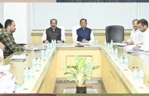मुख्यमंत्री विष्णु देव साय ने की लोक स्वास्थ्य यांत्रिकी विभाग के कामकाज की समीक्षा