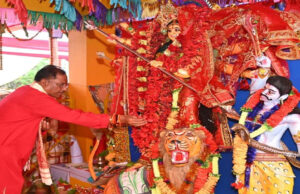 मुख्यमंत्री विष्णु देव साय ने की मां दुर्गा की पूजा अर्चना