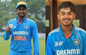 मुशीर खान, आयुष म्हात्रे , सूर्यांश शेडगे और अंगकृष रघुवंशी को टी20 मुंबई लीग नीलामी में अच्छे दाम मिले