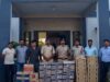 नाकाबंदी बेअसर! कार छोड़ मौके से फरार हुआ शराब तस्कर