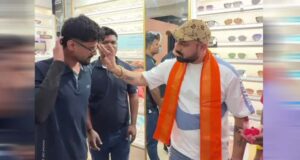 भोपाल-छिंदवाड़ा में लेंसकार्ट शोरूम पर बजरंग दल का प्रदर्शन, कर्मचारियों पर तिलक और कलावा बांधने का आरोप