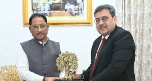 राज्य में फ्यूल सप्लाई सुदृढ़ करने पर मंथन, CM साय से IOCL के CGM की मुलाकात