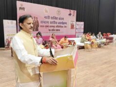 बेटियों की पूजा व नारियों के सम्मान से ही देश प्रगति के पथ पर अग्रसर है : उप मुख्यमंत्री शुक्ल