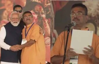 पीएम मोदी ने 90 वर्षीय बीजेपी सदस्य के पैर छुए, बंगाल शपथ ग्रहण में दिखा भावनात्मक माहौल