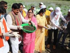 गंगा दशहरा के अवसर पर CM डॉ. यादव का श्रमदान, देवी सागर तालाब से दिया स्वच्छता का संदेश
