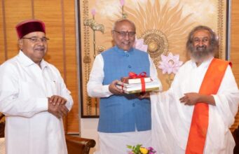 उपराष्ट्रपति सी.पी. राधाकृष्णन का बड़ा कार्यक्रम, पांच राष्ट्रीय अभियानों की शुरुआत; आर्ट ऑफ लिविंग को मिला सम्मान