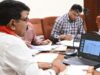 विजय शर्मा ने रायपुर में सुशासन तिहार की तैयारियों को लेकर की बैठक