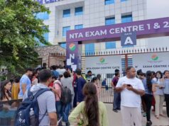 CUET परीक्षा में गड़बड़ी से भड़के छात्र, NTA के खिलाफ प्रदर्शन