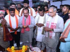 रायपुर में 8 करोड़ से अधिक के कार्यों का भूमिपूजन, उप मुख्यमंत्री अरुण साव ने की शुरुआत