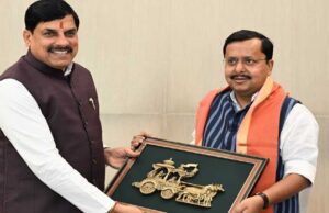 मुख्यमंत्री मोहन यादव की राष्ट्रीय अध्यक्ष नितिन नबीन से दिल्ली में बैठक, समसामयिक मुद्दों पर हुई चर्चा