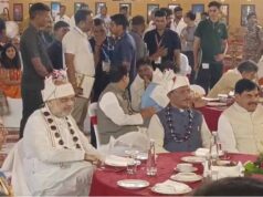 गृहमंत्री अमित शाह के सामने दिखी लोकसंस्कृति की झलक, तीन राज्यों के CM भी कार्यक्रम में हुए शामिल