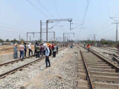 चौथी रेल लाइन बिछाने का काम जारी, कई ट्रेनों के रूट और टाइमिंग में बदलाव