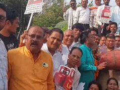 प्रदर्शन बना गिरफ्तारी की वजह: ग्रामीण कांग्रेस के 8 नेताओं पर पुलिस की कार्रवाई