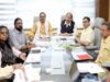 एमएसएमई मंत्री काश्यप और लघु उद्योग निगम के अध्यक्ष सिंह ने की समीक्षा