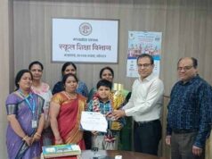 सचिव डॉं. संजय गोयल ने किया सम्मानित