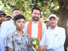 सुशासन तिहार में चमका छात्र, गिरवर पटेल को मिला मुख्यमंत्री का सम्मान