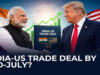 भारत-अमेरिका के बीच जल्द हो सकता है ऐतिहासिक समझौता, व्यापार को मिलेगा बड़ा बूस्ट