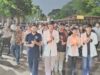 बाहरी राज्यों से आउटसोर्सिंग का विरोध, रायपुर में डॉक्टरों ने कैंडल मार्च निकालकर जताया आक्रोश