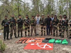 जंगल में छिपाकर रखा था नक्सली डंप, कांकेर से बंदूक, वायरलेस सेट समेत कई सामान बरामद
