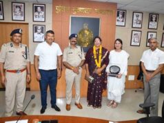 पुलिस मुख्यालय परिवार द्वारा 11 सेवानिवृत्त कर्मचारियों को दी गई भावभीनी विदाई