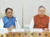 छत्तीसगढ़ विधानसभा मानसून सत्र: मुख्यमंत्री विष्णु देव साय ने अध्यक्ष डॉ. रमन सिंह से की सौजन्य भेंट
