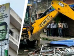 अभिषेक बनर्जी के कथित अवैध दफ्तर पर बड़ी कार्रवाई, तीन JCB से पांच मंजिला इमारत का ध्वस्तीकरण शुरू