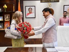 मुख्यमंत्री डॉ. यादव से जर्मनी के केएफडब्ल्यू डेवलपमेंट बैंक की सीईओ सु लाईबेक ने की सौजन्य भेंट