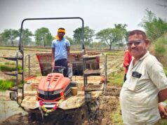 आधुनिक खेती बनी किसानों की ताकत, भरदाकला में तेज और गुणवत्तापूर्ण धान रोपाई