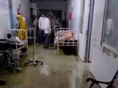 भिंड: गोहद सिविल अस्पताल बना तालाब, जलभराव के चलते प्रसूति वार्ड खाली कराया गया