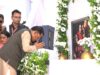 गनियारी में दशगात्र एवं श्रद्धांजलि सभा में शामिल हुए मुख्यमंत्री साय, स्व. डॉ. तीजन बाई को किया नमन
