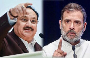 Rahul Gandhi vs BJP: धरने पर बैठे राहुल गांधी को नड्डा-रविशंकर प्रसाद ने घेरा, लगाए गंभीर आरोप