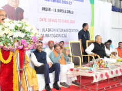 CG Badminton Tournament: रायपुर में जूनियर बैडमिंटन खिलाड़ियों का महासंग्राम शुरू, रमन सिंह-साव ने किया उद्घाटन