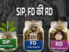 हर महीने ₹5,000 बचाकर बनाएं बड़ा फंड! FD, RD या SIP—कौन सा ऑप्शन है बेहतर?
