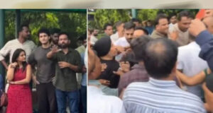 पार्क में अभिजीत दीपके की एंट्री पर बवाल, लोगों ने जताई नाराजगी; बोले- ‘यहां नौटंकी नहीं चलेगी’