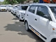 भोपाल में 3 दिन की टैक्सी हड़ताल, स्टेशन-एयरपोर्ट पर कैब सेवा बंद; ऑटो किराया बढ़ने से यात्री परेशान