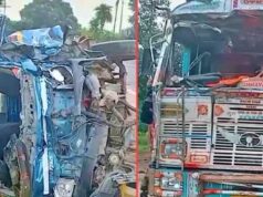 भिंड में आधी रात को मचा हाहाकार, पिकअप और ट्रक की जोरदार भिड़ंत; लखीमपुर खीरी के 8 मजदूरों ने गंवाई जान