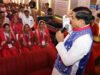 कृषि सखियों से मिले CM डॉ. मोहन यादव, महिलाओं ने साझा किए आय बढ़ाने के अनुभव