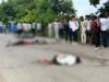 बिलासपुर में भीषण सड़क हादसा, ट्रक की टक्कर से तीन युवकों की मौत; ड्राइवर फरार