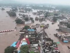 चित्रकूट में प्रकृति का डबल अटैक! बाढ़ के बाद बारिश, नेशनल हाईवे धंसा