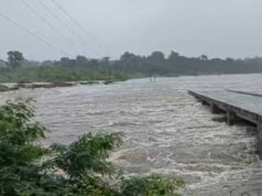 Jabalpur में नर्मदा नदी उफान पर, बरगी बांध के 13 गेट खुलने से अलर्ट