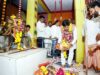 ग्रामीणों ने विभिन्न स्थानों पर मुख्यमंत्री का किया स्वागत, बहनों ने बांधे रक्षा सुत्र