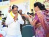 शहीद उप निरीक्षक युगल किशोर वर्मा की धर्मपत्नी माधुरी वर्मा ने बांधी राखी तो भावुक हुए मुख्यमंत्री विष्णुदेव साय