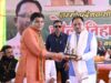 हरेली के पावन अवसर पर राजस्व मंत्री टंकराम वर्मा के नवीन शासकीय आवास के गृह प्रवेश कार्यक्रम में शामिल हुए मुख्यमंत्री विष्णुदेव साय