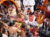 पालकी में विराजित चन्द्रमौलेश्वर का किया पूजन