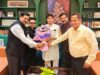 केंद्रीय संचार मंत्री ज्योतिरादित्य सिंधिया से चेम्बर पदाधिकारियों ने की सौजन्य भेंट, विभिन्न महत्वपूर्ण विषयों पर किया आग्रह