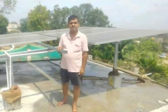 सूरज की रोशनी बनी बचत का जरिया, बुद्धिमंत पटारी का बिजली बिल शून्य