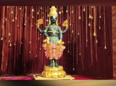100 फीट के भव्य पंडाल में विराजे कचहरी चौक के राजा, पार्वती-परमेश्वर के साथ बालाजी-जगन्नाथ भी देंगे दर्शन