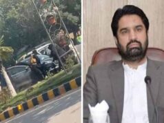 पाकिस्तान में मंत्री को हथियारबंद नकाबपोश उठा ले गए! गाड़ी के टायरों पर की फायरिंग