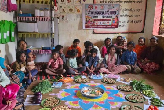आंगनबाड़ी केंद्र बने उत्सव स्थल, ‘आंगन मिलन सेवा’ में पहले दिन 97 हजार से ज्यादा लोगों की भागीदारी